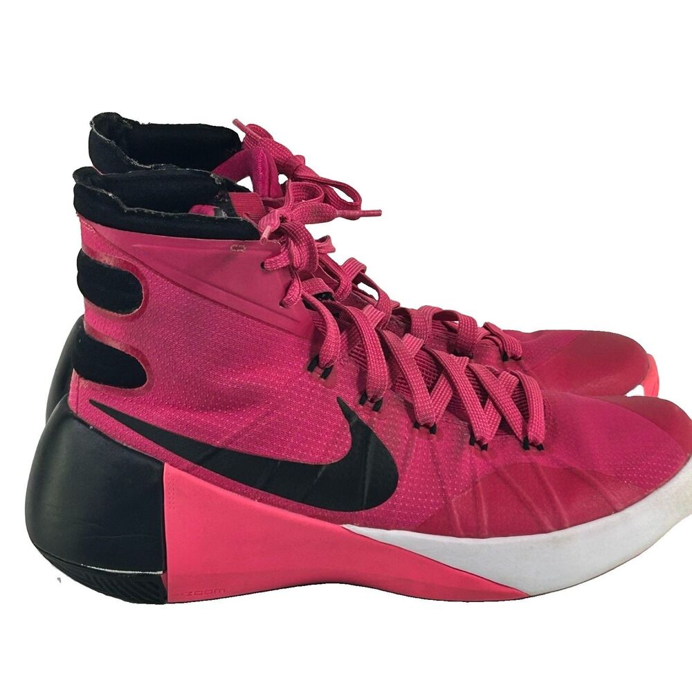Nike Hyperdunk 2015 Think Pink Mens Basketball sneakers Shoes Size 7.5 Cancer